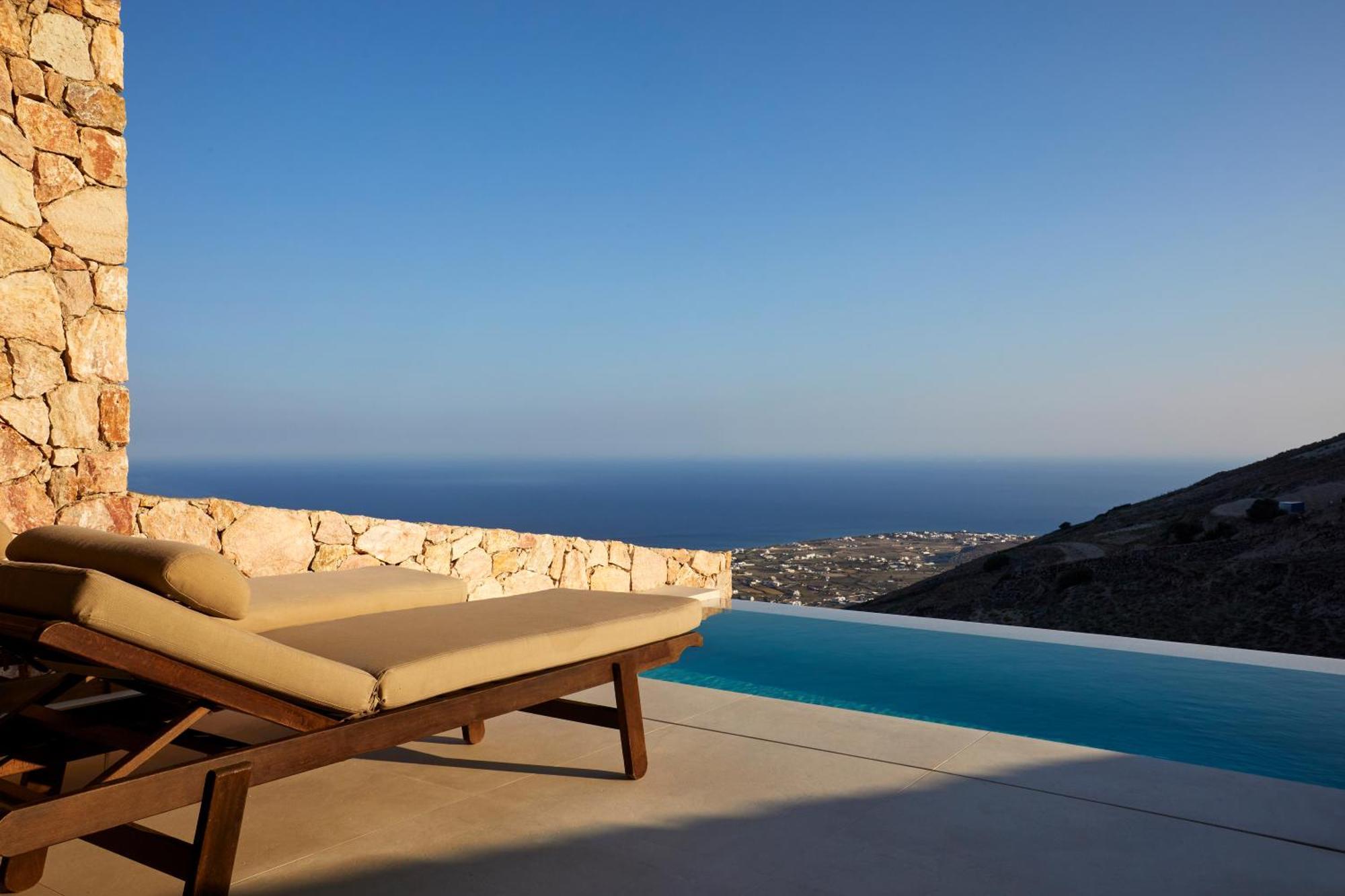 Вілла Santorini Sky, The Retreat Pyrgos Kallistis Екстер'єр фото